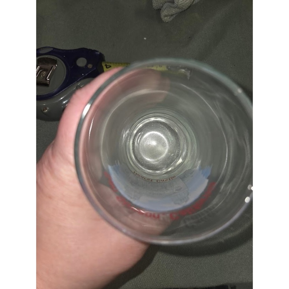 Hearst Castle San Simeon California Souvenir Shot Glass Tall Clear Glass - Picture 2 of 4